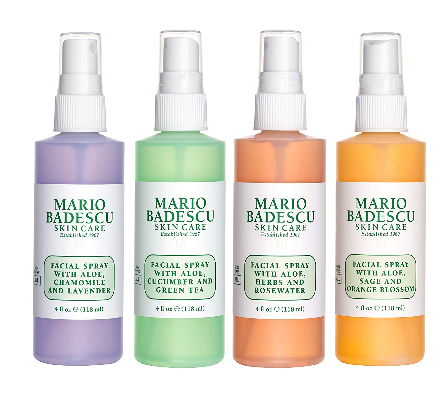 Mario Badescu Facial Spray Collection with Rose Water, Cucumber, Lavender and Orange Blossom, Multi-Purpose Cooling and Hydrating Face Mist for All Skin Types, Dewy Finish - Image 6